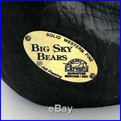 Bearfoots Bear Jeff Fleming Big Sky Carvers Large Standing Bear 12H