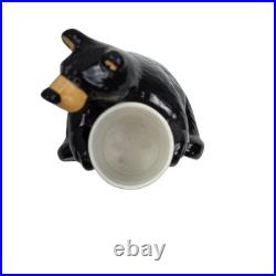 Bearfoots Bear Kitchen Utensil Ceramic Decor Holder Big Sky Carvers Jeff Fleming