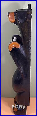 Bearfoots Bear Toilet Paper Holder Jeff Fleming Big Sky Carvers Rare Collectable