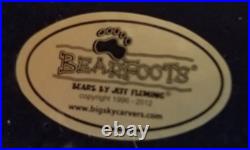 Bearfoots Bear Toy or Kindling Box by Montana Artist Jeff Fleming-Unavailable