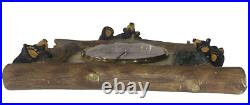 Bearfoots Bear Wall Clock Jeff Fleming Big Sky Carvers Mountains Are Calling SEE Bearfoots Bear Wall Clock Jeff Fleming Big Sky Carvers Mountains Are Calling SEE