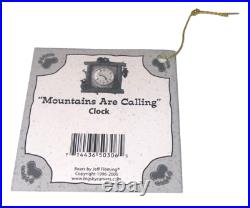 Bearfoots Bear Wall Clock Jeff Fleming Big Sky Carvers Mountains Are Calling SEE Bearfoots Bear Wall Clock Jeff Fleming Big Sky Carvers Mountains Are Calling SEE