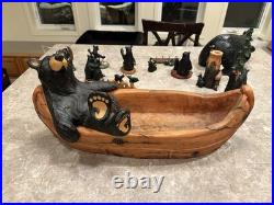 Bearfoots Bears BF Lazy River Grand Jeff Fleming Big Sky Carvers
