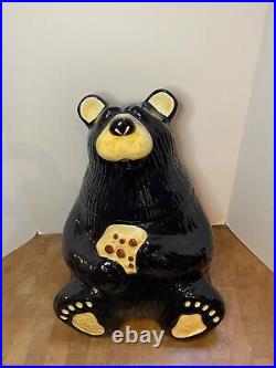 Bearfoots Bears Big Sky Carvers Cookie Jar by Jeff Fleming Excellent