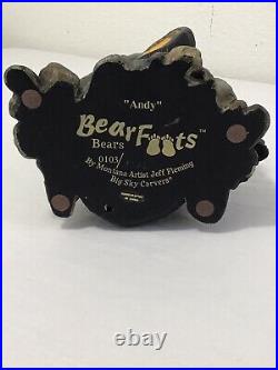 Bearfoots Bears Big Sky Carvers by Jeff Fleming Bear Andy 0103