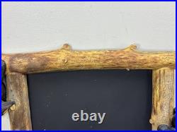 Bearfoots Bears By Jeff Fleming MARK & DUSTY Chalkboard KEY RACK Coat Hook FRAME