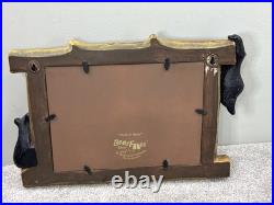 Bearfoots Bears By Jeff Fleming MARK & DUSTY Chalkboard KEY RACK Coat Hook FRAME