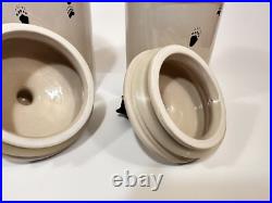 Bearfoots Bears Ceramic Storage Jars 3 PIECE SET Big Sky Carvers -FOAM PACKED VG Bearfoots Bears Ceramic Storage Jars 3 PIECE SET Big Sky Carvers -FOAM PACKED VG
