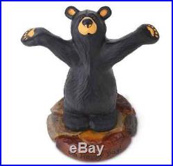 Bearfoots Bears Happy Bear Figurine By Jeff Fleming Big Sky Carvers