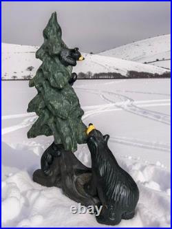 Bearfoots Bears Jeff Fleming Big Sky Carvers FAMILY AFFAIR Retired Figurine
