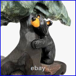 Bearfoots Bears Jeff Fleming Big Sky Carvers FAMILY AFFAIR Retired Figurine