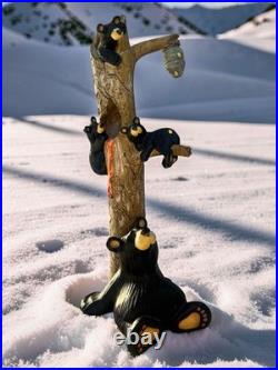 Bearfoots Bears Jeff Fleming Big Sky Carvers THE HONEY TREE Retired Figurine