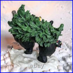 Bearfoots Bears Jeff Fleming Big Sky Carvers THE PERFECT TREE Retired Figurine