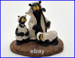 Bearfoots Bears Nativity Itty Bitty Beartivity Vtg Big Sky Carvers Jeff Fleming