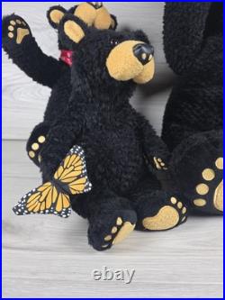 Bearfoots Bears Set of 3 Plush Bears by Big Sky Carvers Jeff Fleming SU42