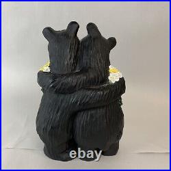 Bearfoots Bears Sisters Best Friends Bear Figurine Jeff Fleming Big Sky Carvers