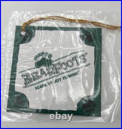 Bearfoots Bears Welcome Sign Hanging Jeff Fleming Vintage Big Sky Carvers Rare