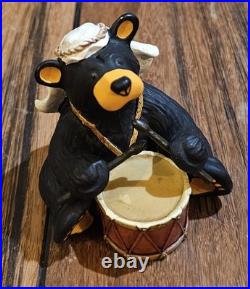 Bearfoots Beartivity III Black Bear Figurines Nativity Set Jeff Fleming Big Sky