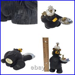 Bearfoots Beartivity III Nativity 4pc Set 50479 Jeff Fleming Big Sky Carvers