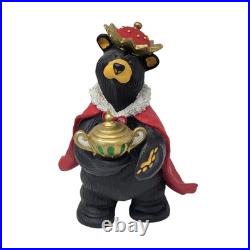 Bearfoots Beartivity III Nativity 4pc Set 50479 Jeff Fleming Big Sky Carvers