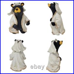 Bearfoots Beartivity II Nativity 5 Piece Set 50439 Jeff Fleming Big Sky Carvers