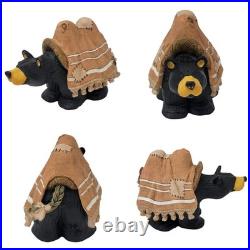 Bearfoots Beartivity II Nativity 5 Piece Set 50439 Jeff Fleming Big Sky Carvers