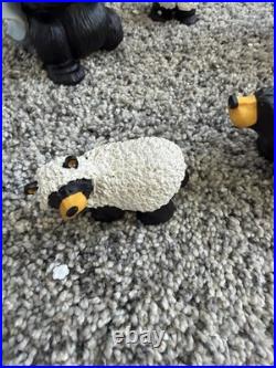 Bearfoots Beartivity II Nativity Figurine Set by Jeff Fleming Big Sky Carvers