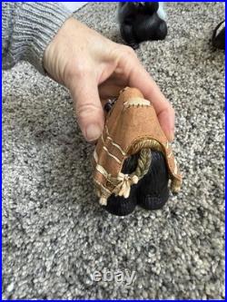 Bearfoots Beartivity II Nativity Figurine Set by Jeff Fleming Big Sky Carvers