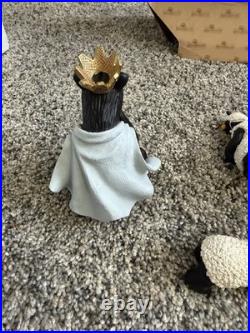 Bearfoots Beartivity II Nativity Figurine Set by Jeff Fleming Big Sky Carvers