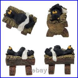 Bearfoots Beartivity I Nativity 7 Piece Set 50410 Jeff Fleming Big Sky Carvers Bearfoots Beartivity I Nativity 7 Piece Set 50410 Jeff Fleming Big Sky Carvers