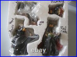 Bearfoots Big Sky Carvers 4 Beartivity III Nativity Figurines Original Box