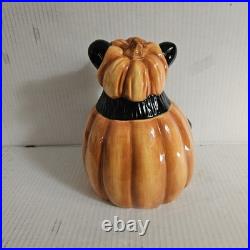 Bearfoots / Big Sky Carvers Halloween Bear Treat / Cookie Jar New in Box
