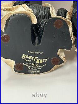 Bearfoots Big Sky Carvers Jeff Fleming Beartivity II (2) Nativity Set Figurines