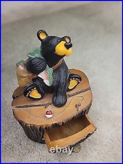 Bearfoots Big Sky Carvers Jeff Fleming Bounty Box Bear Fish Limited 0701/2895