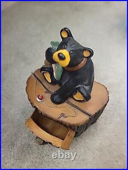 Bearfoots Big Sky Carvers Jeff Fleming Bounty Box Bear Fish Limited 0701/2895