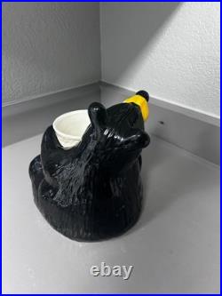 Bearfoots Big Sky Carvers Jeff Fleming Kitchen Utencil Bear Holder
