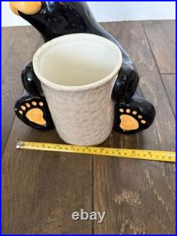 Bearfoots Big Sky Carvers Jeff Fleming Kitchen Utencil Bear Holder