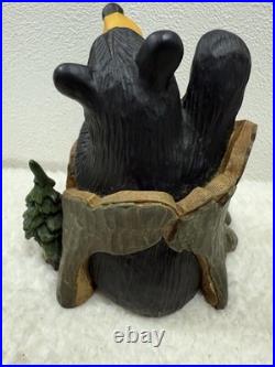 Bearfoots Big Sky Carvers Jeff Fleming Sher Bear Mama And Cubs Figurine