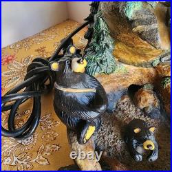 Bearfoots Big Sky Carvers MOUNTAIN FOUNTAIN By Jeff Fleming Working Video