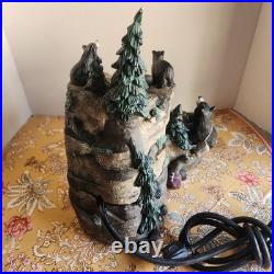 Bearfoots Big Sky Carvers MOUNTAIN FOUNTAIN By Jeff Fleming Working Video