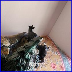 Bearfoots Big Sky Carvers MOUNTAIN FOUNTAIN By Jeff Fleming Working Video