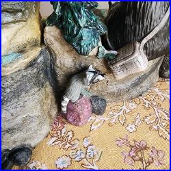 Bearfoots Big Sky Carvers MOUNTAIN FOUNTAIN By Jeff Fleming Working Video