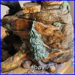 Bearfoots Big Sky Carvers MOUNTAIN FOUNTAIN By Jeff Fleming Working Video