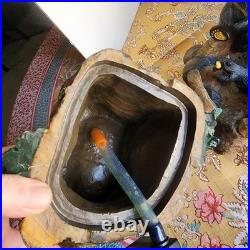 Bearfoots Big Sky Carvers MOUNTAIN FOUNTAIN By Jeff Fleming Working Video