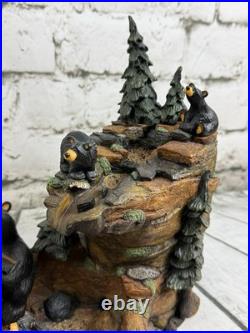 Bearfoots Big Sky Carvers MOUNTAIN FOUNTAIN Jeff Fleming RARE HARD TO FIND NEW