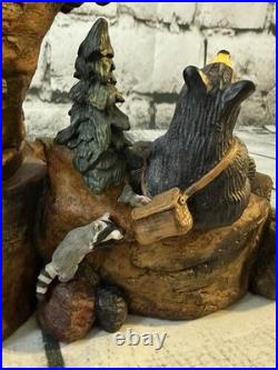Bearfoots Big Sky Carvers MOUNTAIN FOUNTAIN Jeff Fleming RARE HARD TO FIND NEW