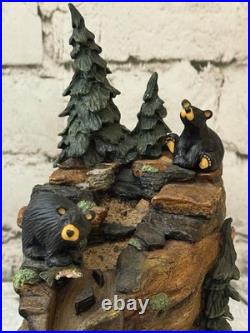 Bearfoots Big Sky Carvers MOUNTAIN FOUNTAIN Jeff Fleming RARE HARD TO FIND NEW