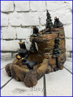 Bearfoots Big Sky Carvers MOUNTAIN FOUNTAIN Jeff Fleming RARE HARD TO FIND NEW