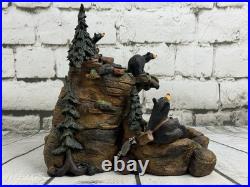 Bearfoots Big Sky Carvers MOUNTAIN FOUNTAIN Jeff Fleming RARE HARD TO FIND NEW