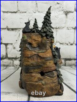 Bearfoots Big Sky Carvers MOUNTAIN FOUNTAIN Jeff Fleming RARE HARD TO FIND NEW